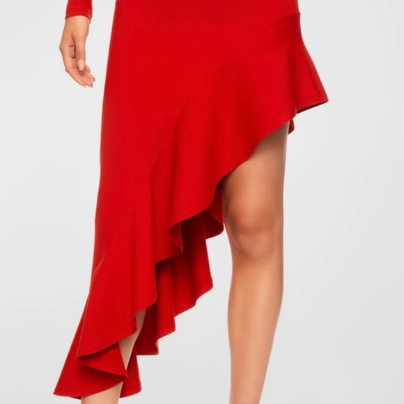 Susana Mónaco two piece set cropped top and asymmetrical high waisted skirt set - Picture 3 of 5